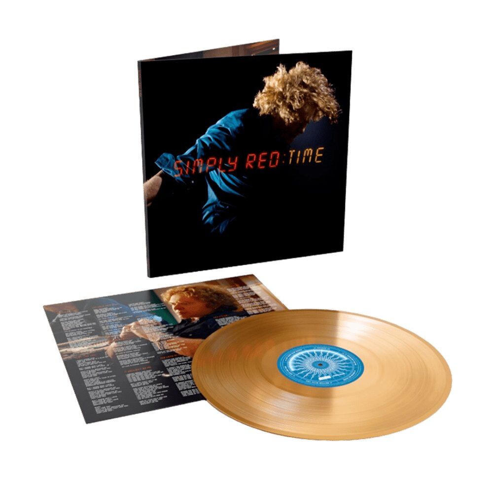 Simply Red - Time - Indie Exclusive Gold Coloured Vinyl