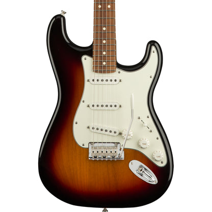 Fender Player Stratocaster, Pau Ferro Fingerboard, 3-Color Sunburst