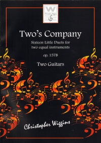 Christopher Wiggins - Two's Company op. 157B for 2 guitars (no chord symbols) (Grade 2)