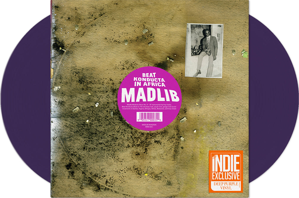 Madlib - Medicine Show 3 Beat Konducta In Africa - Indie Exclusive Purple Vinyl