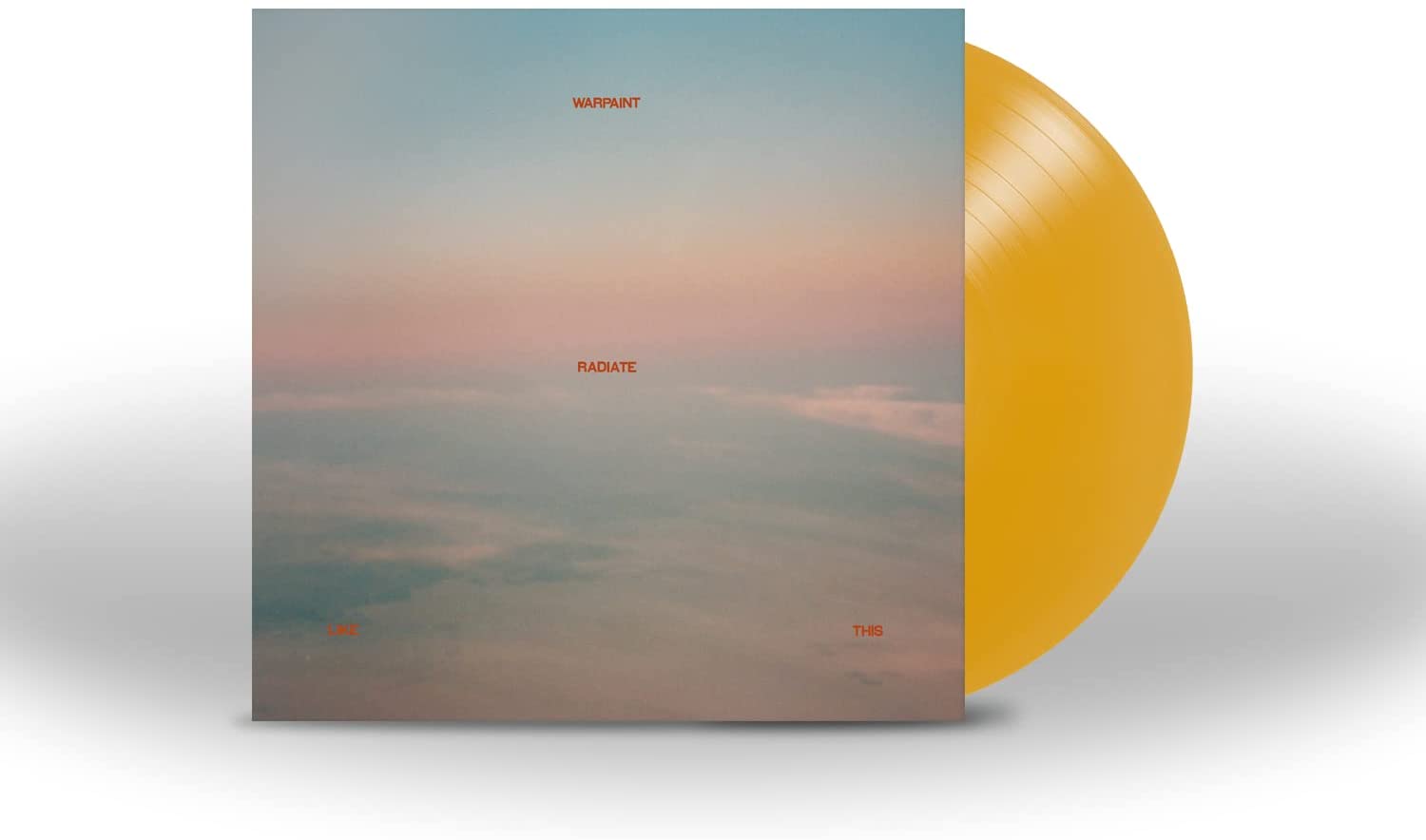 WARPAINT - Radiate Like This - Indie Exclusive Yellow Vinyl