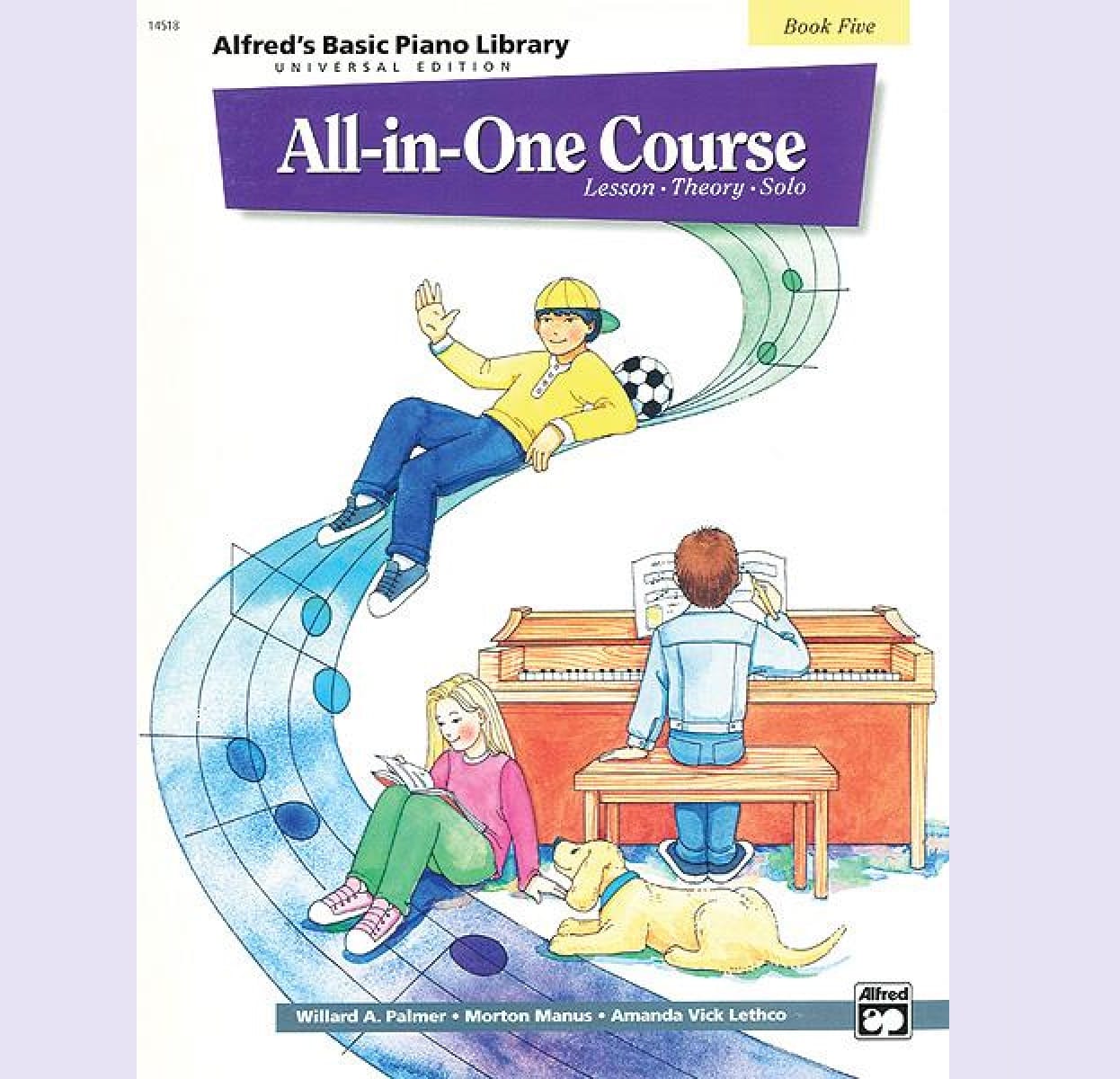 Palmer, Manus & Lethco - All-In-One Piano Course Book 5