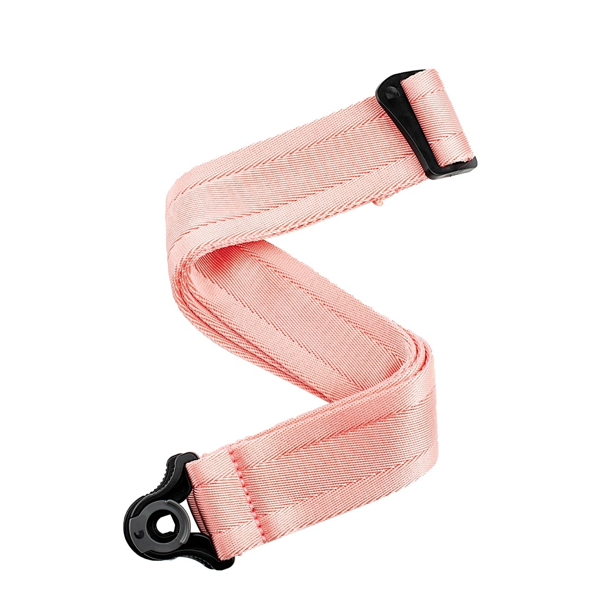 D'Addario Auto Lock Guitar Strap, New Rose