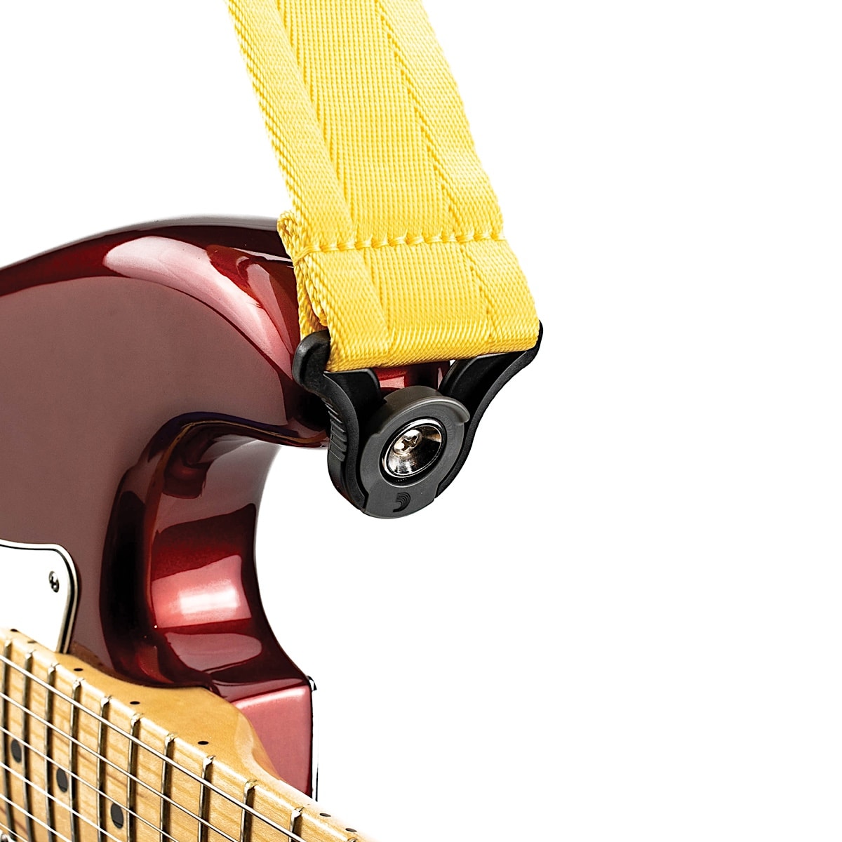 D'Addario Auto Lock Guitar Strap, Mellow Yellow