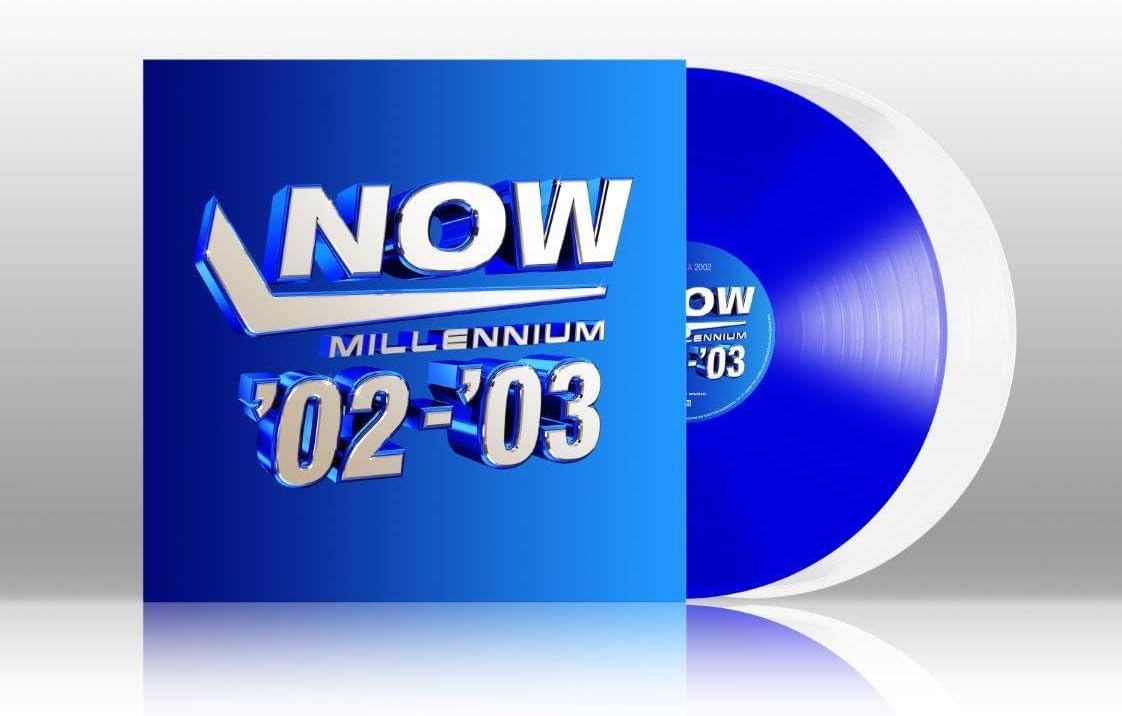 Various Artists - Now - Millennium '02-'03 - Limited Edition Blue/White 2LP Vinyl