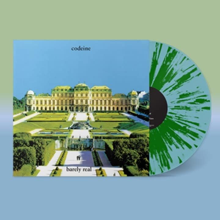 Codeine - Barely Real - Limited Edition Blue/Green Splatter Vinyl