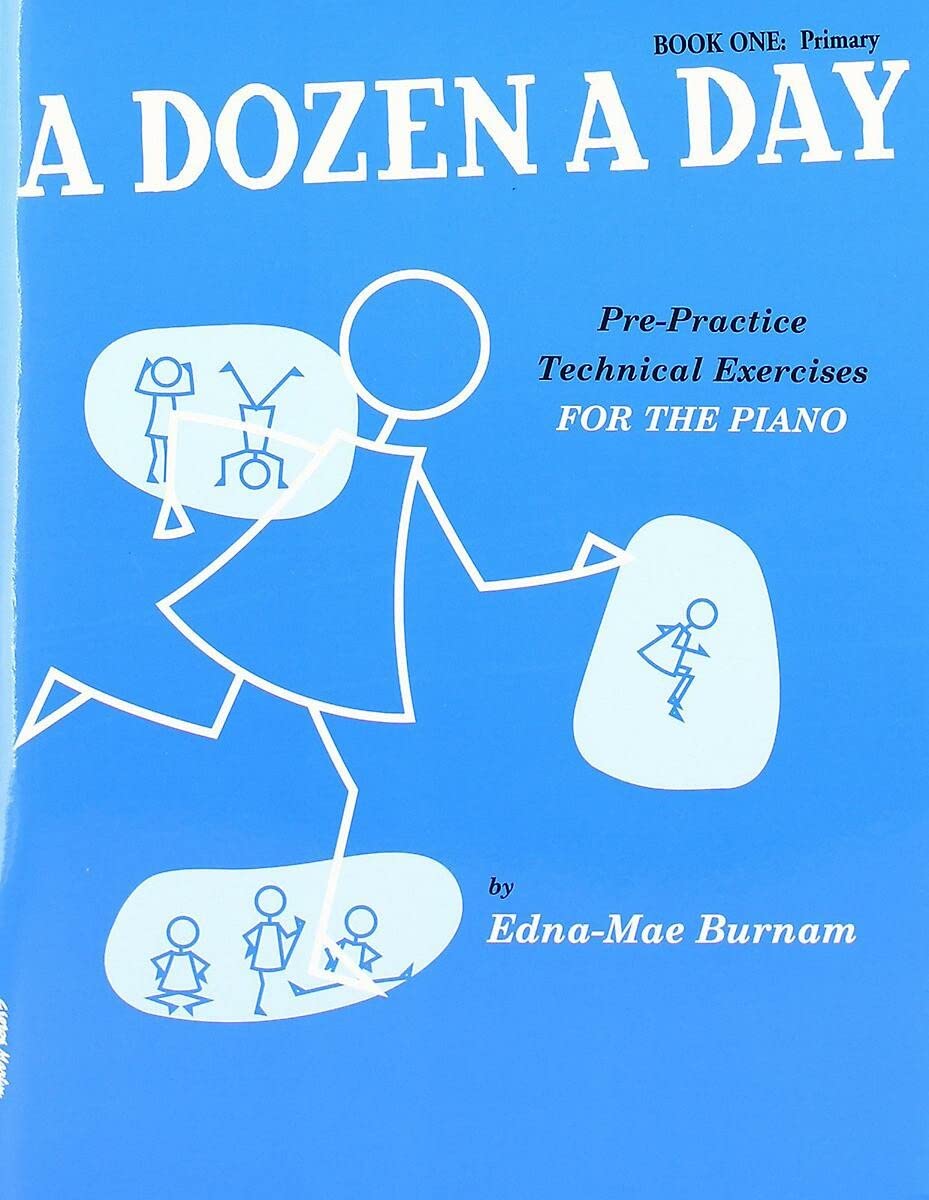 Burnam, Edna Mae - A Dozen A Day Book One - Primary Edition (Book + CD)