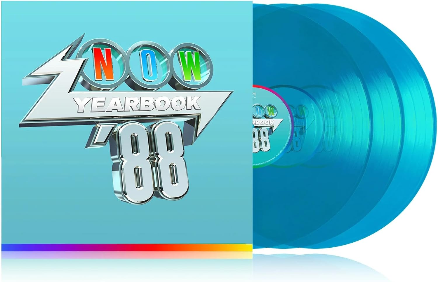 Various Artists - Now Yearbook 1988 - Limited Edition Translucent Blue 3LP Vinyl