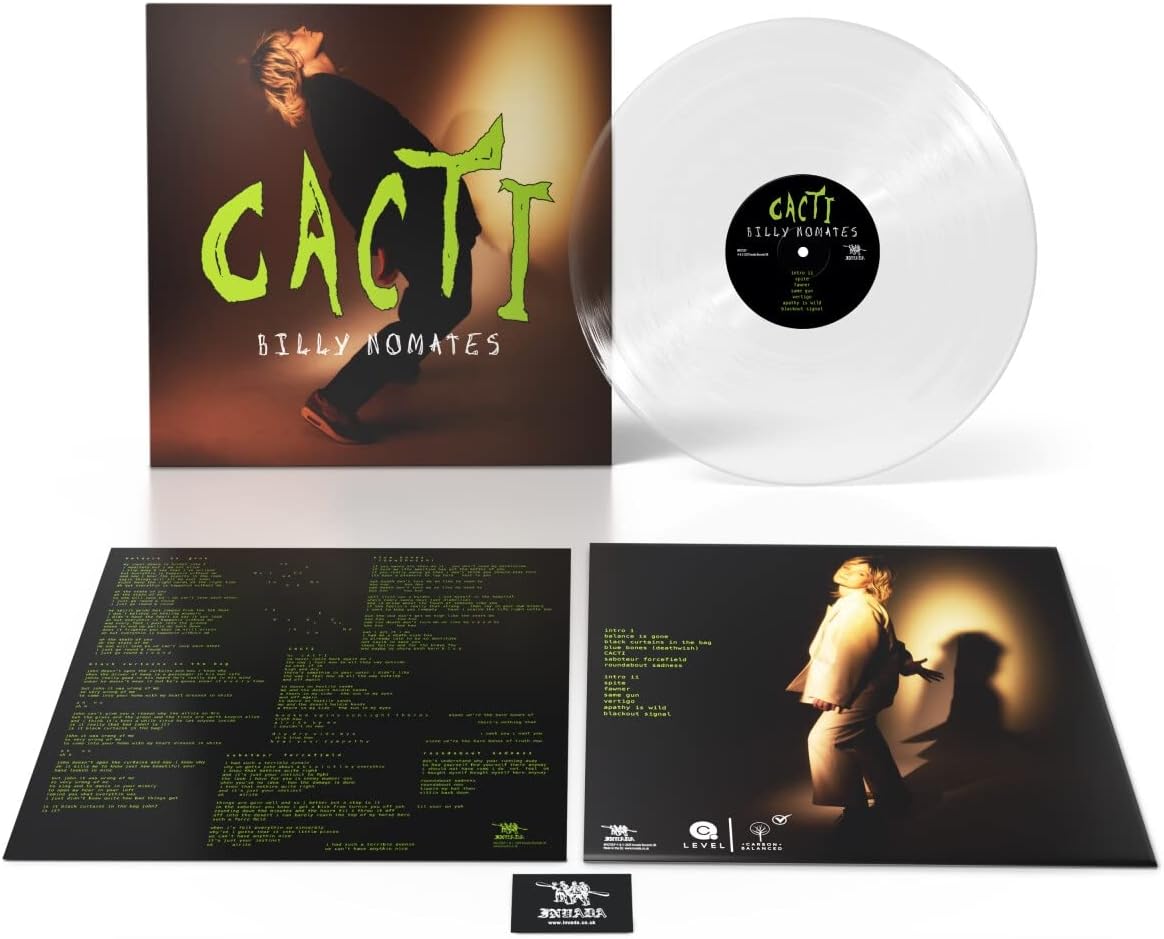 Billy Nomates - Cacti - Indie Exclusive Transparent Vinyl