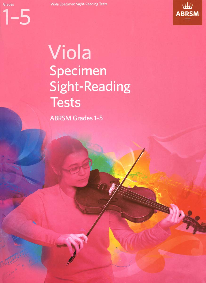 ABRSM Viola Specimen Sight-Reading Grades 1 - 5