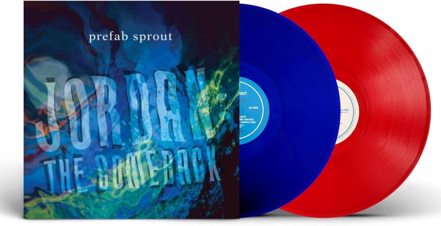 Prefab Sprout - Jordan - The Comeback - Translucent Blue/Red 2LP Vinyl - NAD2024