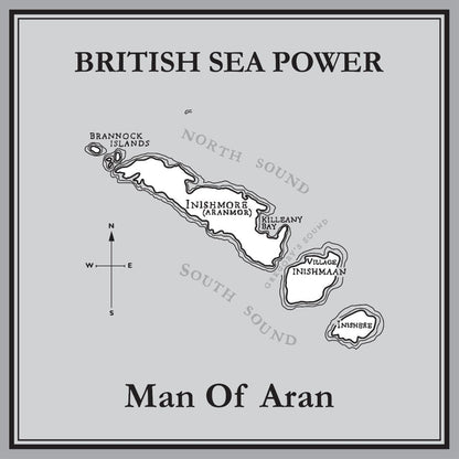 Sea Power - Man Of Aran - Limited Edition Yellow/Blue 2LP Vinyl