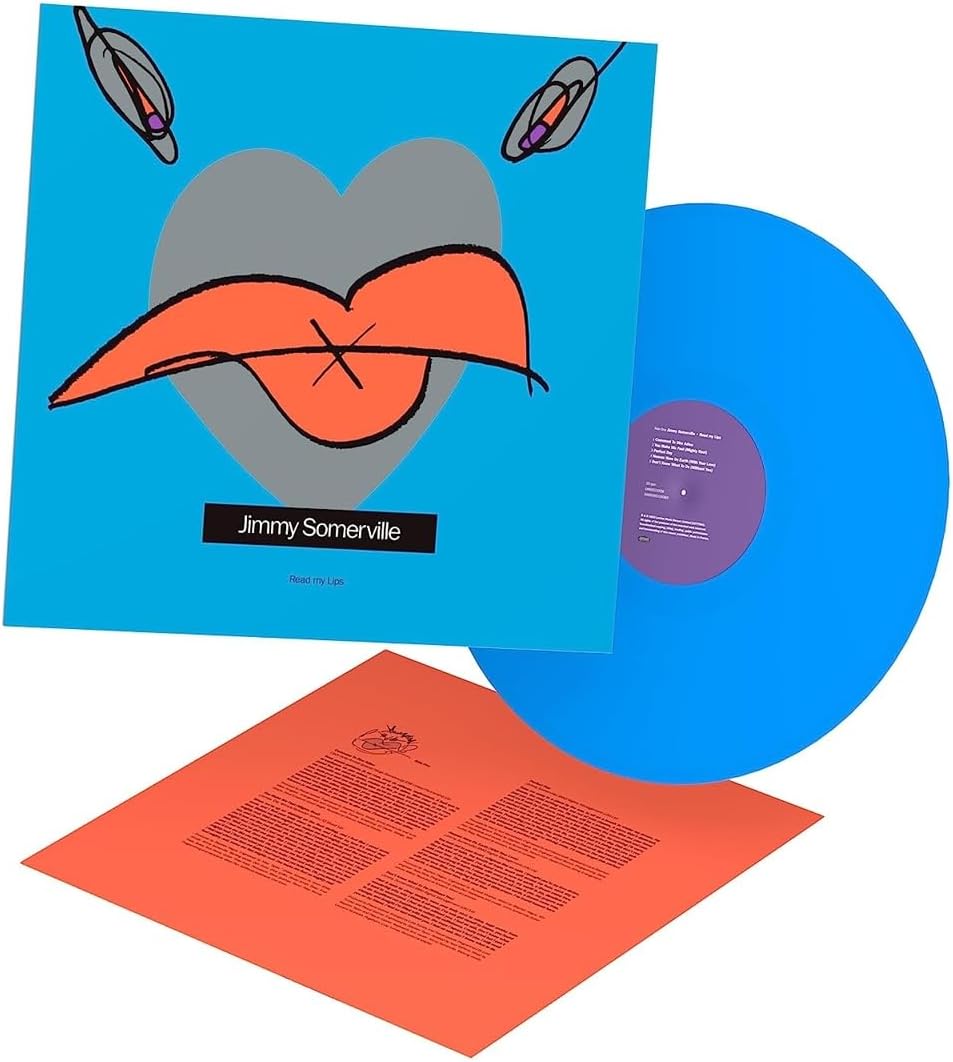 Jimmy Somerville - Read My Lips - Limited Edition Blue Vinyl