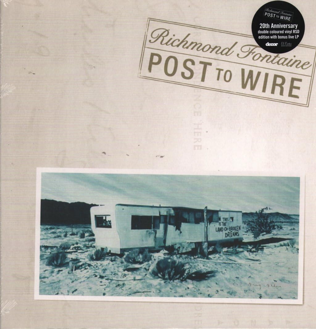 Richmond Fontaine - Post To Wire - RSD 2024 - Deluxe Coloured 2LP Vinyl