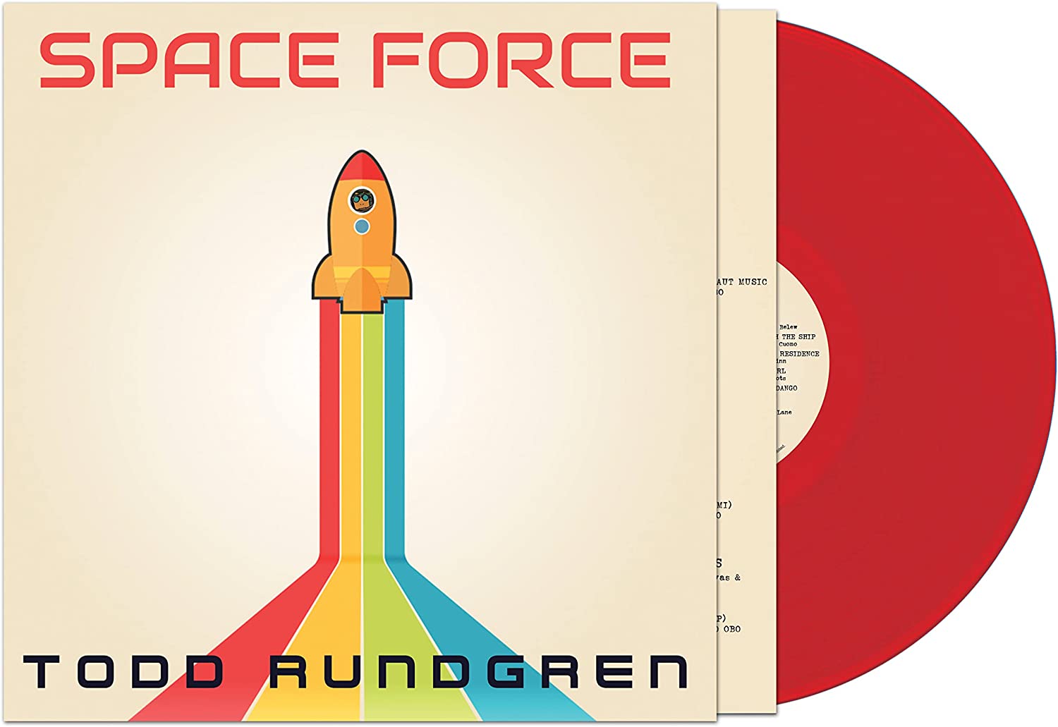 Todd Rundgren - Space Force - Limited Edition Red Vinyl