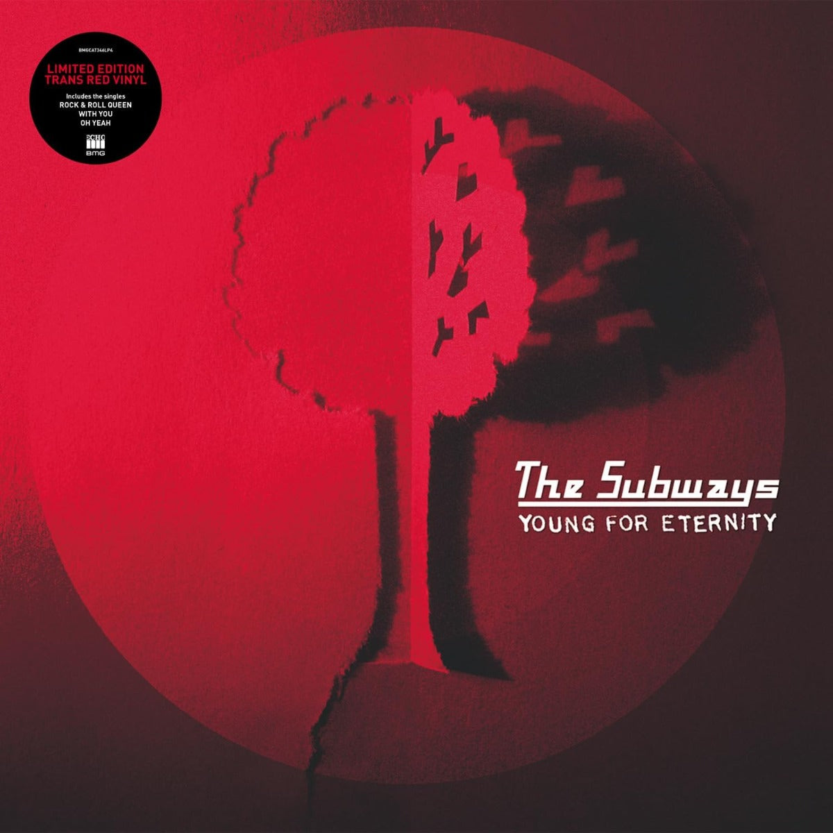 Subways - Young For Eternity  -  Trans Red Vinyl