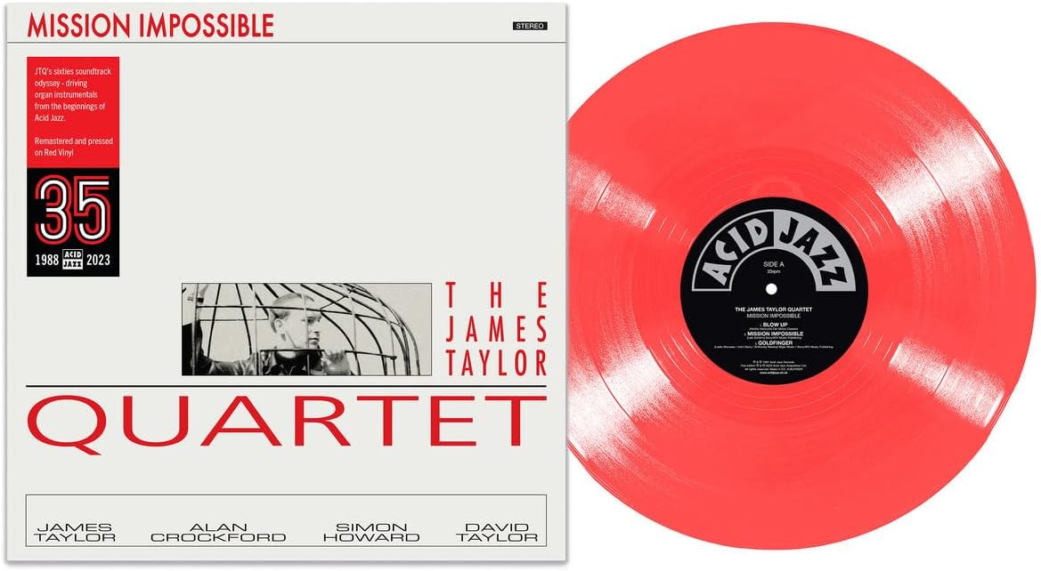 James Taylor Quartet - Mission Impossible - Limited Edition Red Vinyl