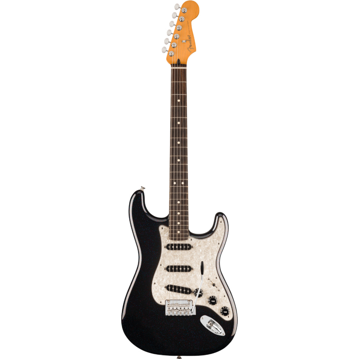 Fender 70th Anniversary Player Stratocaster Rosewood Fingerboard Nebula Noir Electric Guitar