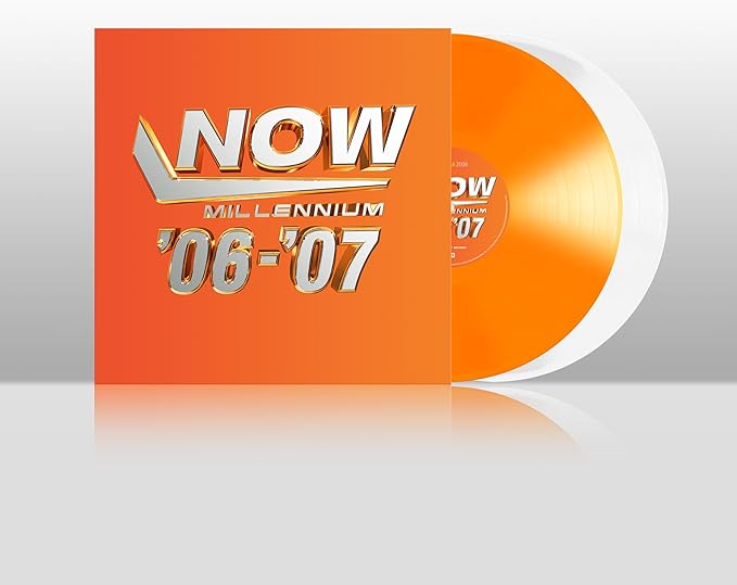 Various Artists - Now - Millennium 2006 -2007  - Limited Edition Opaque Orange/White 2LP Vinyl