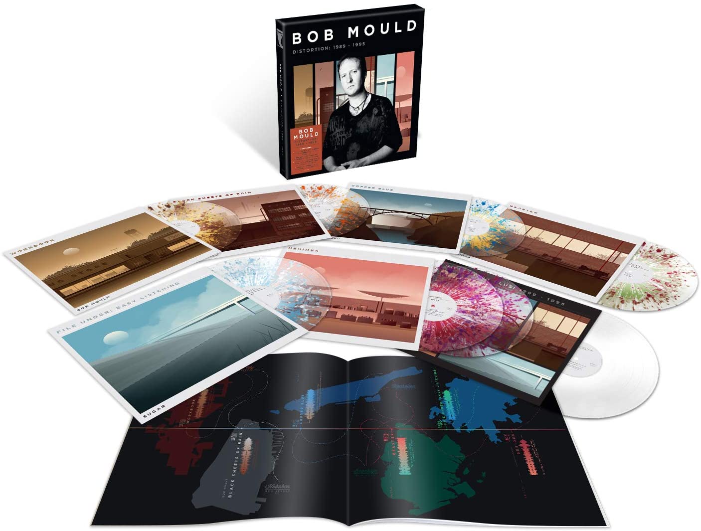 BOB MOULD - Distortion 1989-1995- 8LP Indie Exclusive Box Set