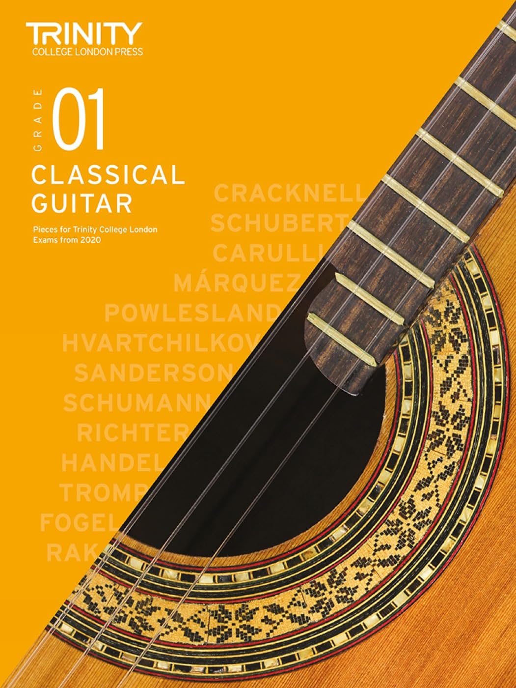 Trinity College London Classical Guitar Exam Pieces from 2020 Grade 1