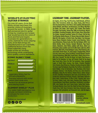 Ernie Ball Regular Slinky Electric Guitar Strings