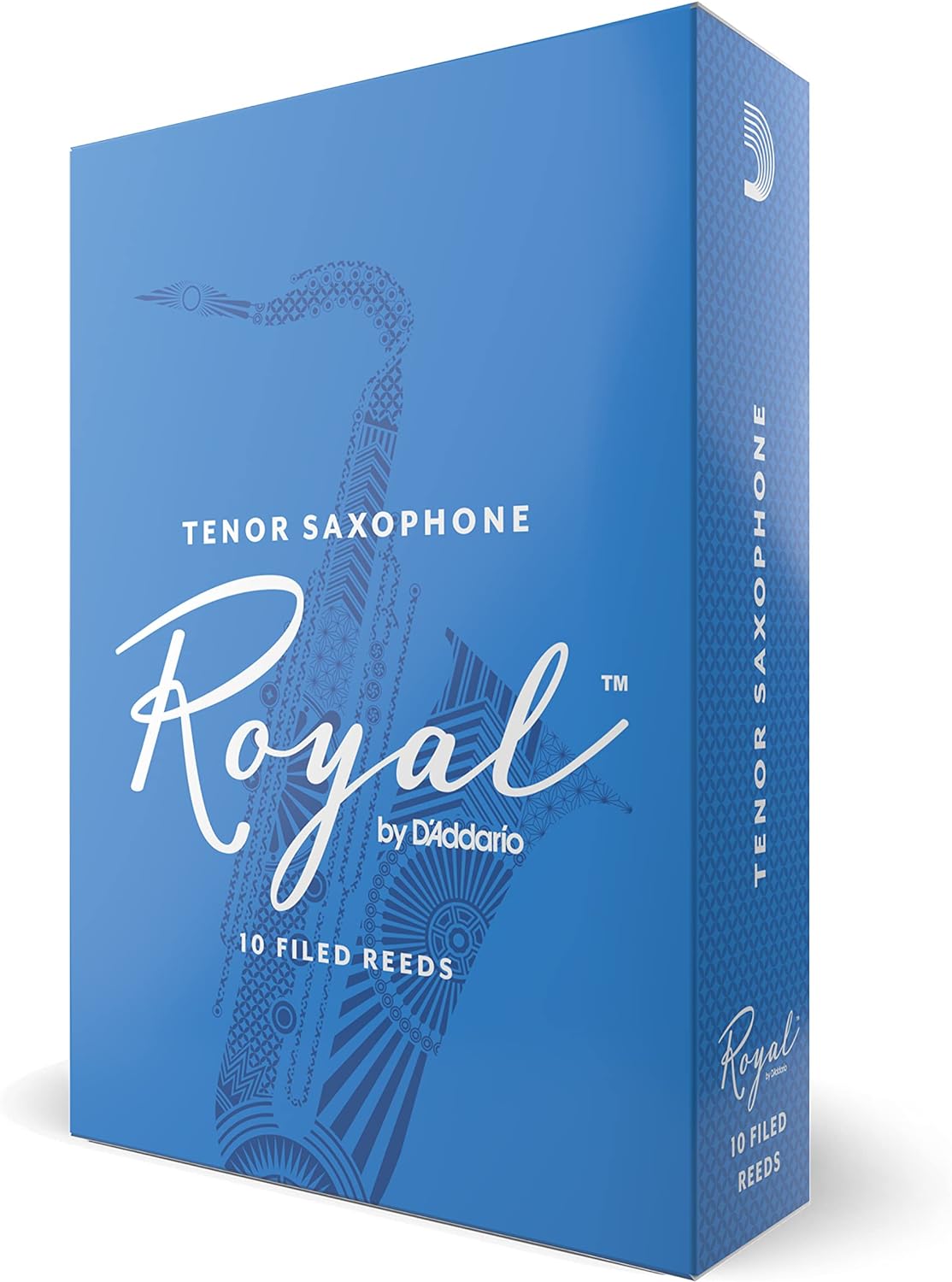 Royal by D'Addario Tenor Sax Reeds, Strength 2.5, 10-pack