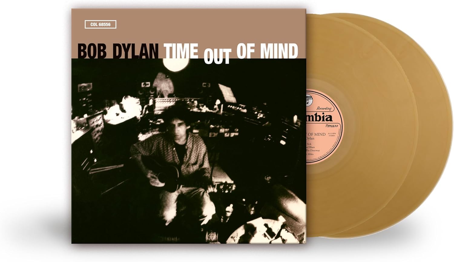 Bob Dylan - Time Out Of Mind - Clear Gold 2LP Vinyl - NAD 2023