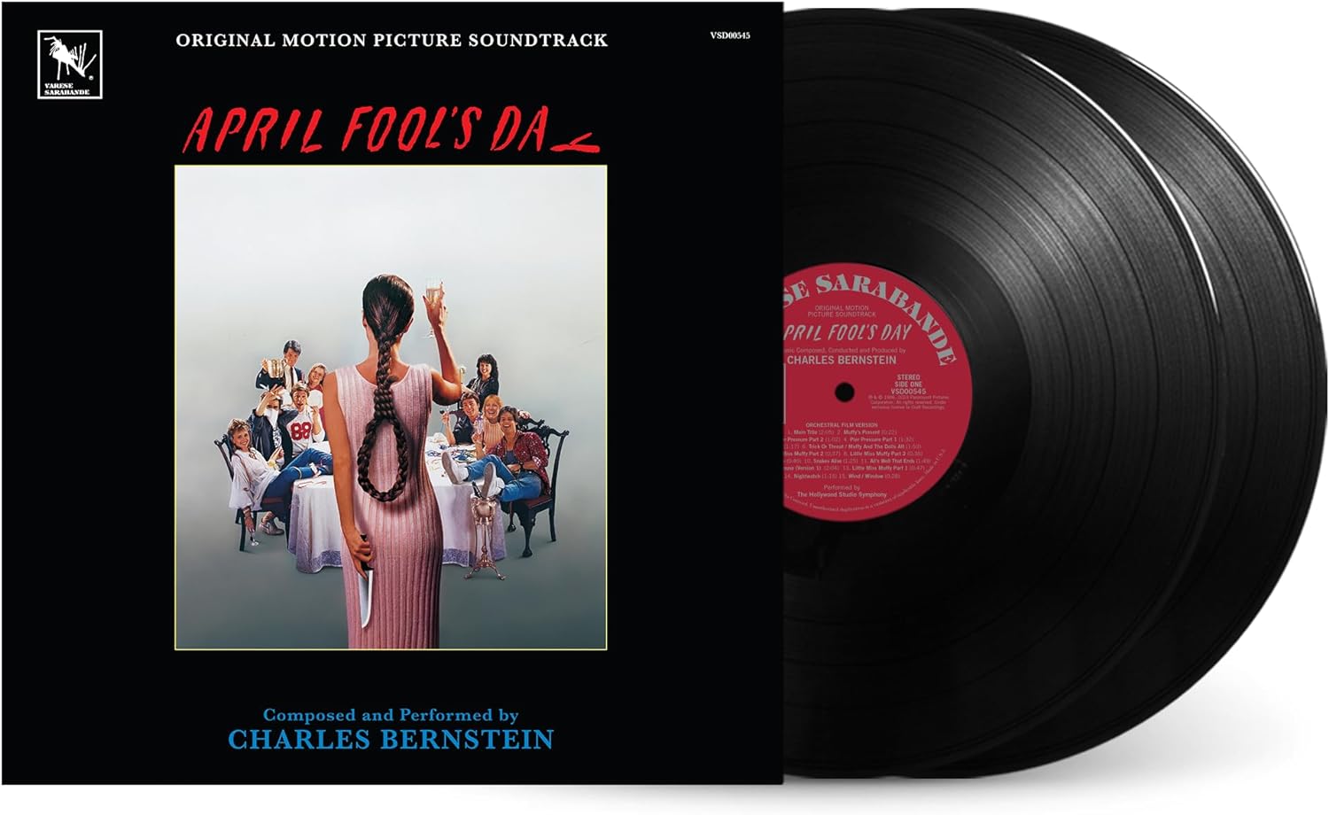 Charles Bernstein - April Fool's Day Ost - Deluxe 2LP Vinyl