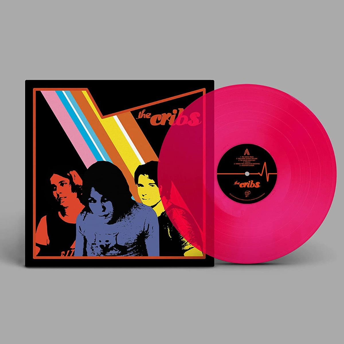 CRIBS - Cribs - Transparent Pink Vinyl