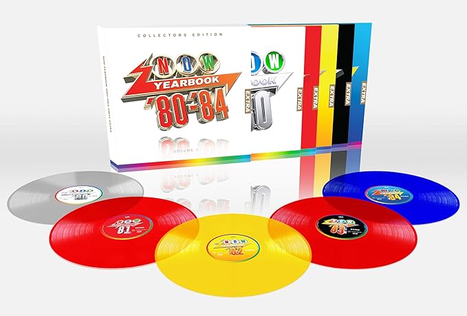 Various Artists - Now Yearbook 1980 - 1984 Extra - Volume 2 - Limited Edition Colour Vinyl Box Set