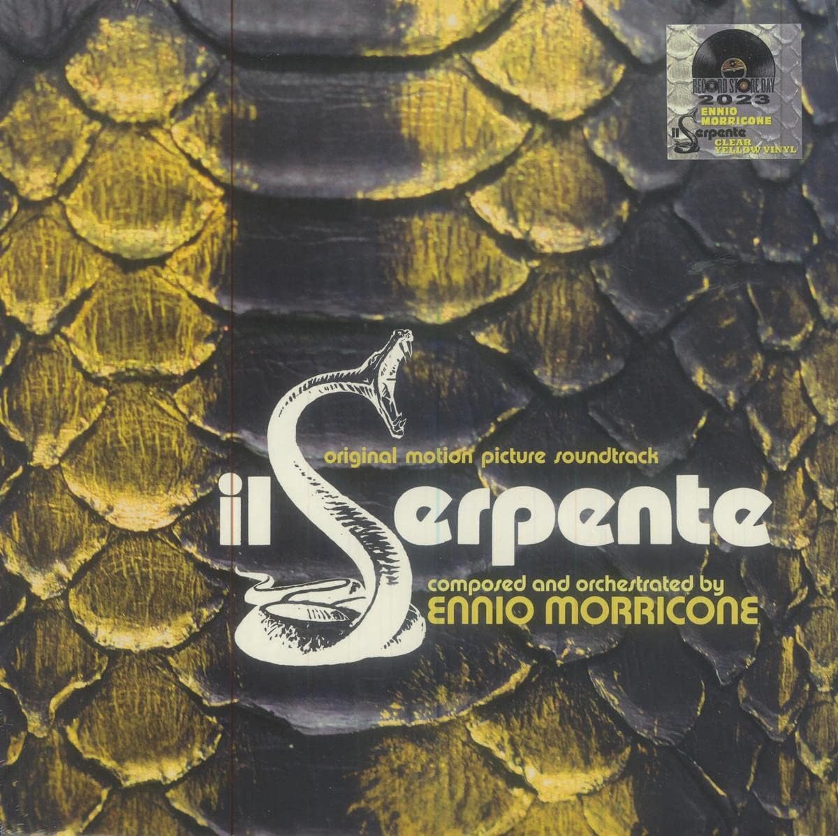 Ennio Morricone - Il Serpente Ost - Clear Yellow Vinyl - RSD 2023