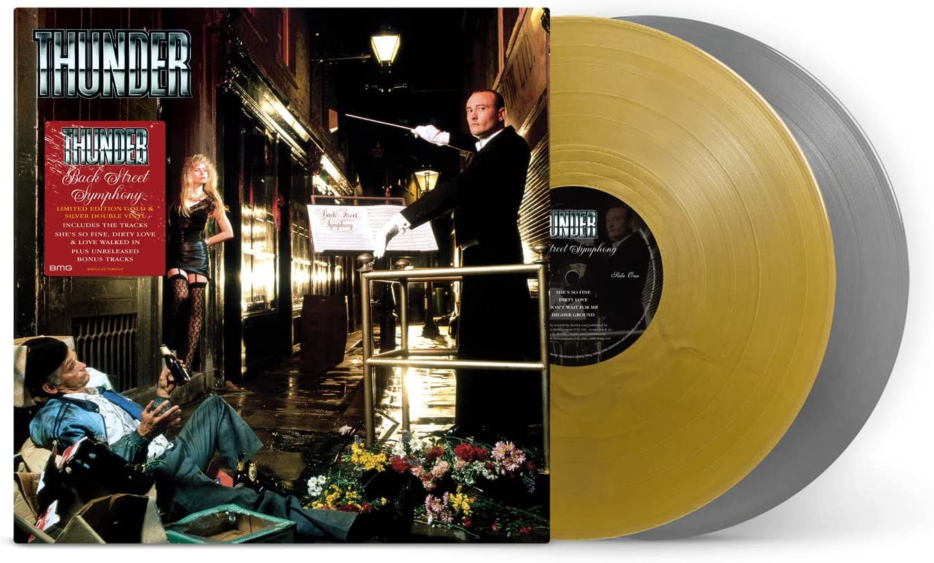 Thunder - Backstreet Symphony - Gold/Silver Coloured 2LP Vinyl