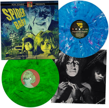 Ronald Stein - Spider Baby Ost (Rob Zombie Presents) Limited Edition Blue/Green Marbled 2LP Vin