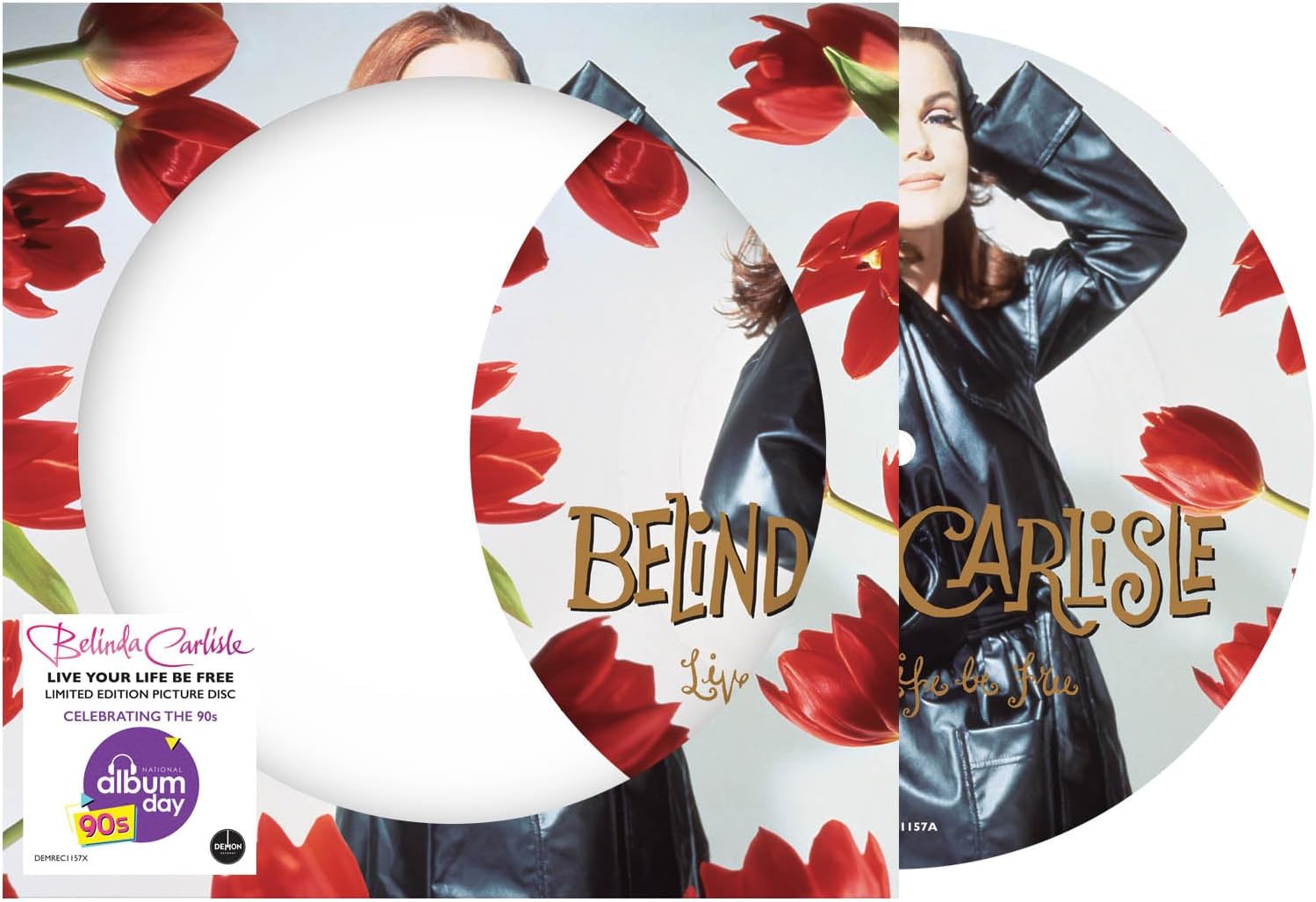 Belinda Carlisle - Live Your Life Be Free  -  Picture Disc Vinyl