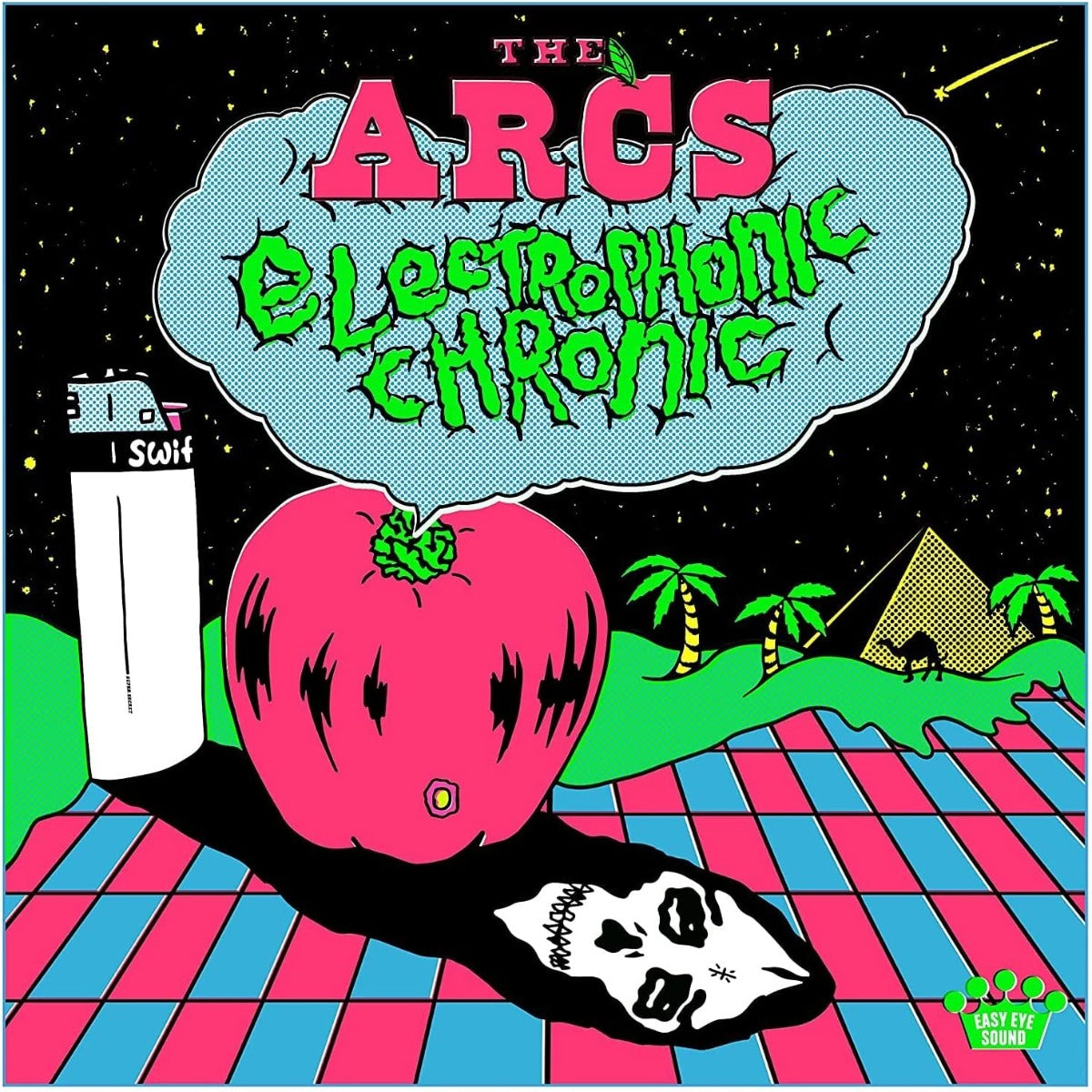 Arcs - Electrophonic Chronic - Indie Exclusive Clear Vinyl