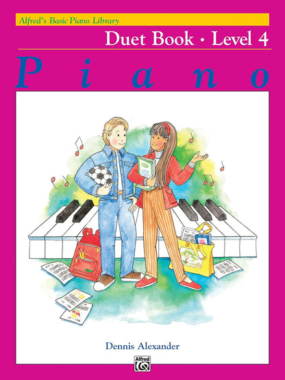 Alexander, Dennis - Alfred'S Basic Piano Duet Book Level 4