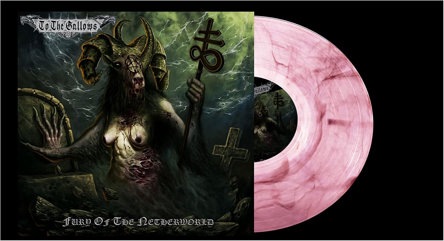 TO THE GALLOWS - Fury Of The Netherworld - Clear Smoked Pink Vinyl