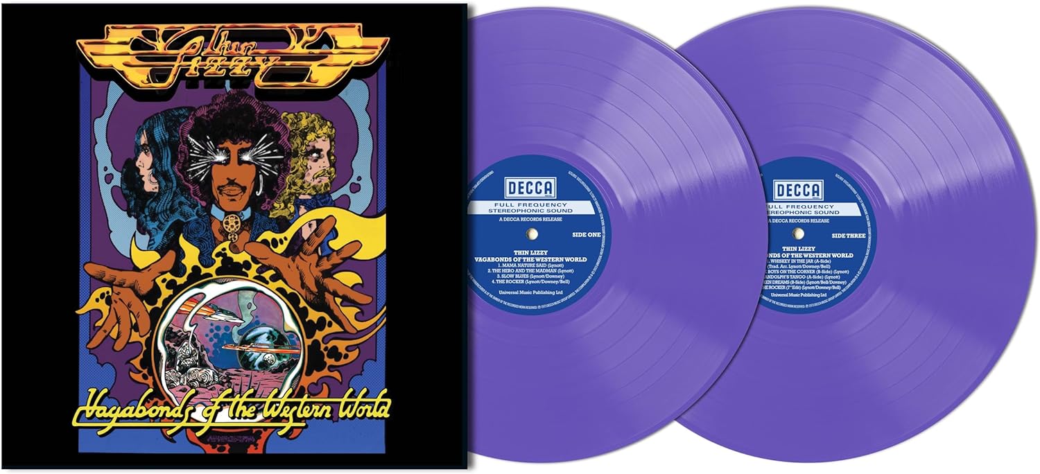 Thin Lizzy - Vagabonds Of The Western World - Liimited Edition Purple 2LP Vinyl