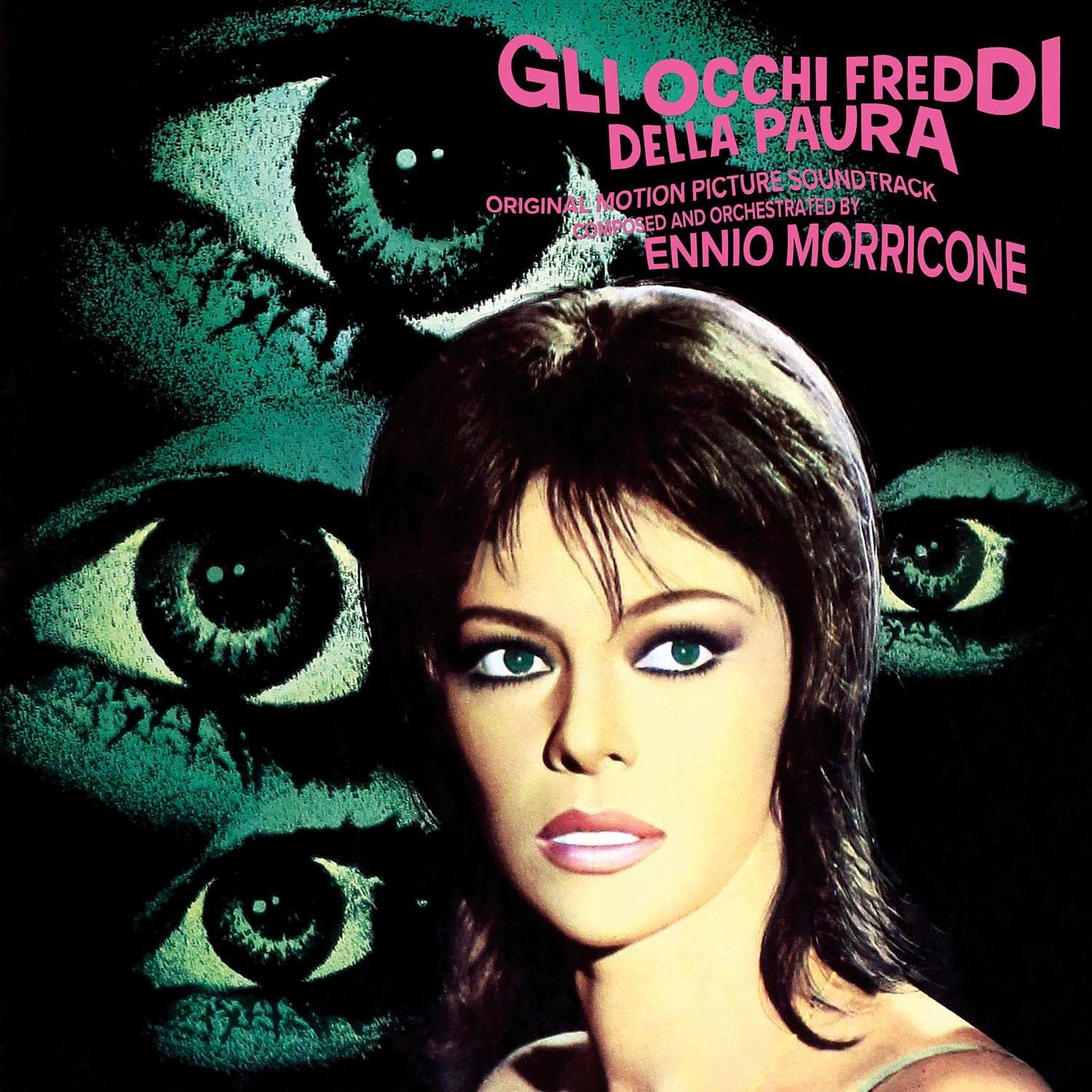 Ennio Morricone - Gli Occhi Freddi Della Paura - Ost (Cold Eyes Of Fear) Clear Green Vinyl - RSD 2023