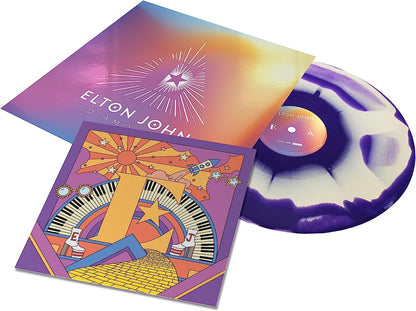 Elton John - Diamonds (Pyramid Edition) - Limited Edition Colour Vinyl + Litho Print