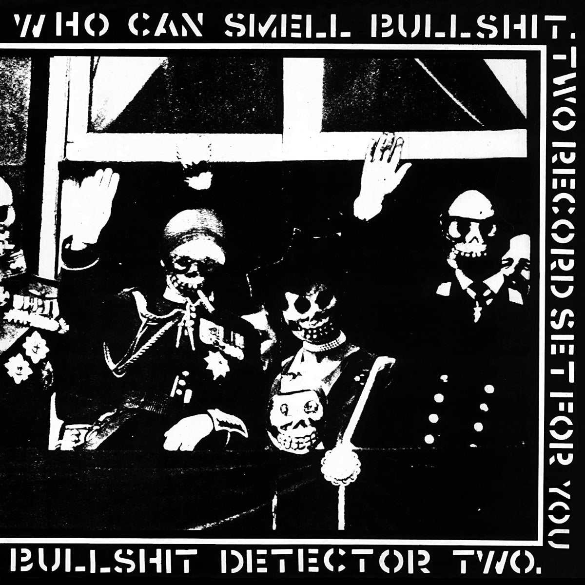 Crass - Bullshit Detector Two - Limited Edition Grey 2LP Vinyl