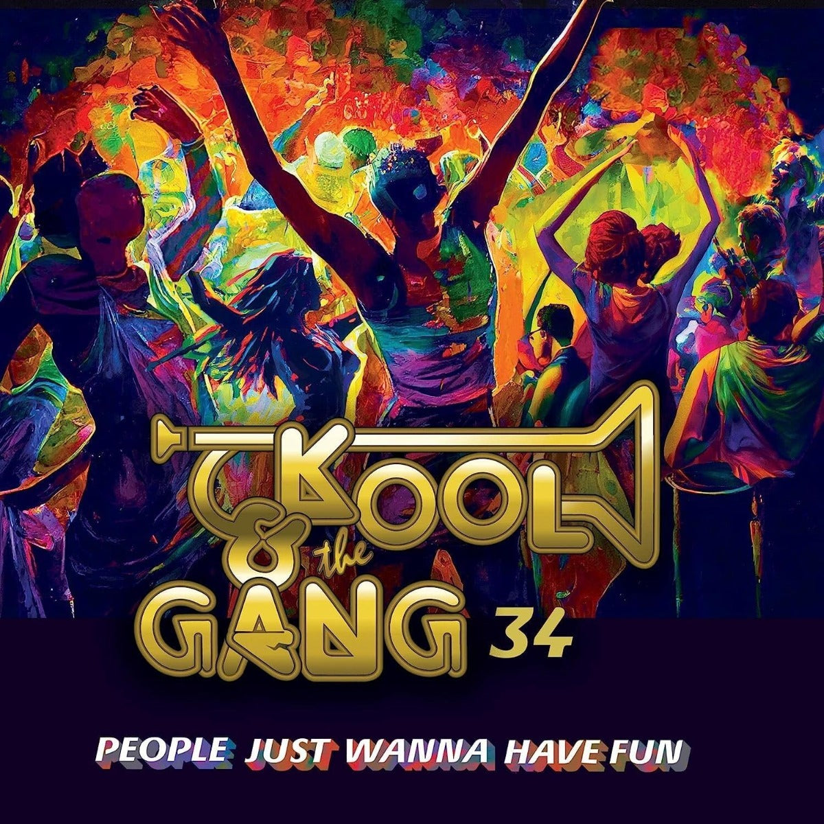 Kool and the Gang - People Just Wanna Have Fun - Multi-Colour 2LP Vinyl