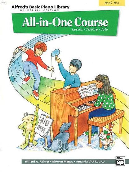 Palmer, Manus & Lethco - All-In-One Piano Course Book 2