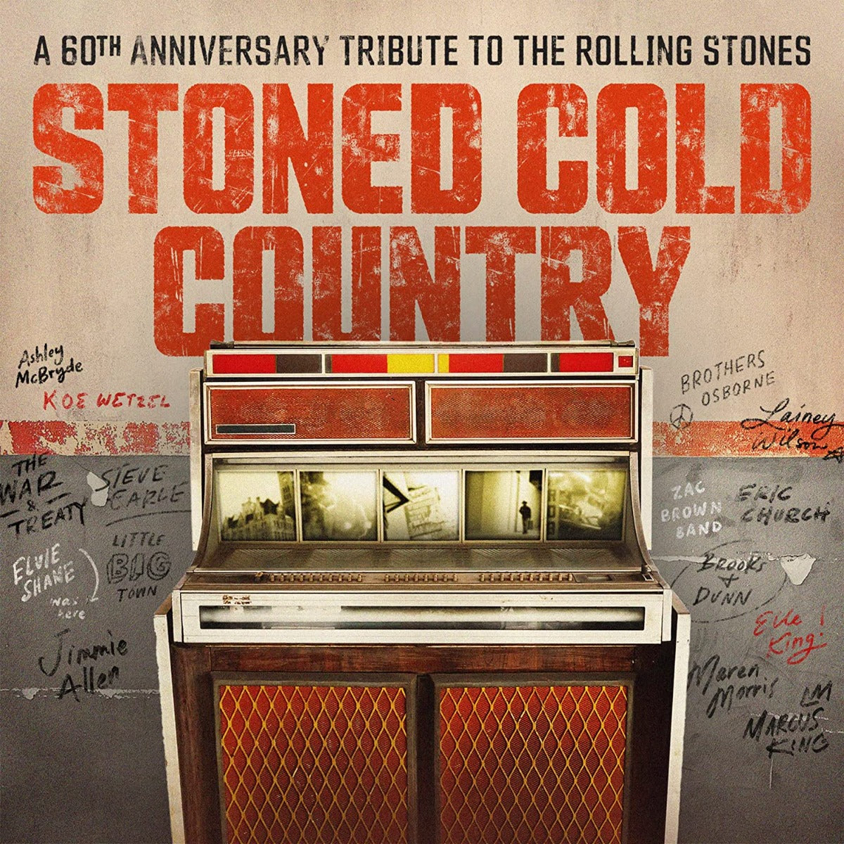 Various Artists - Stone Cold Country - Rolling Stones 60th Anniversary Tribute - 2LP Vinyl