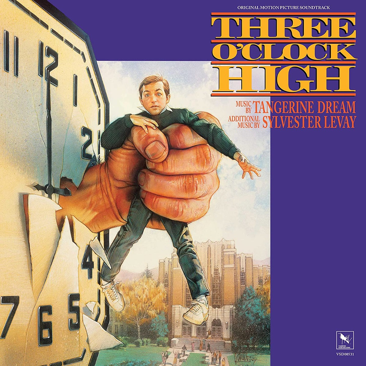 Tangerine Dream - Three O'clock High Ost - Vinyl + Poster