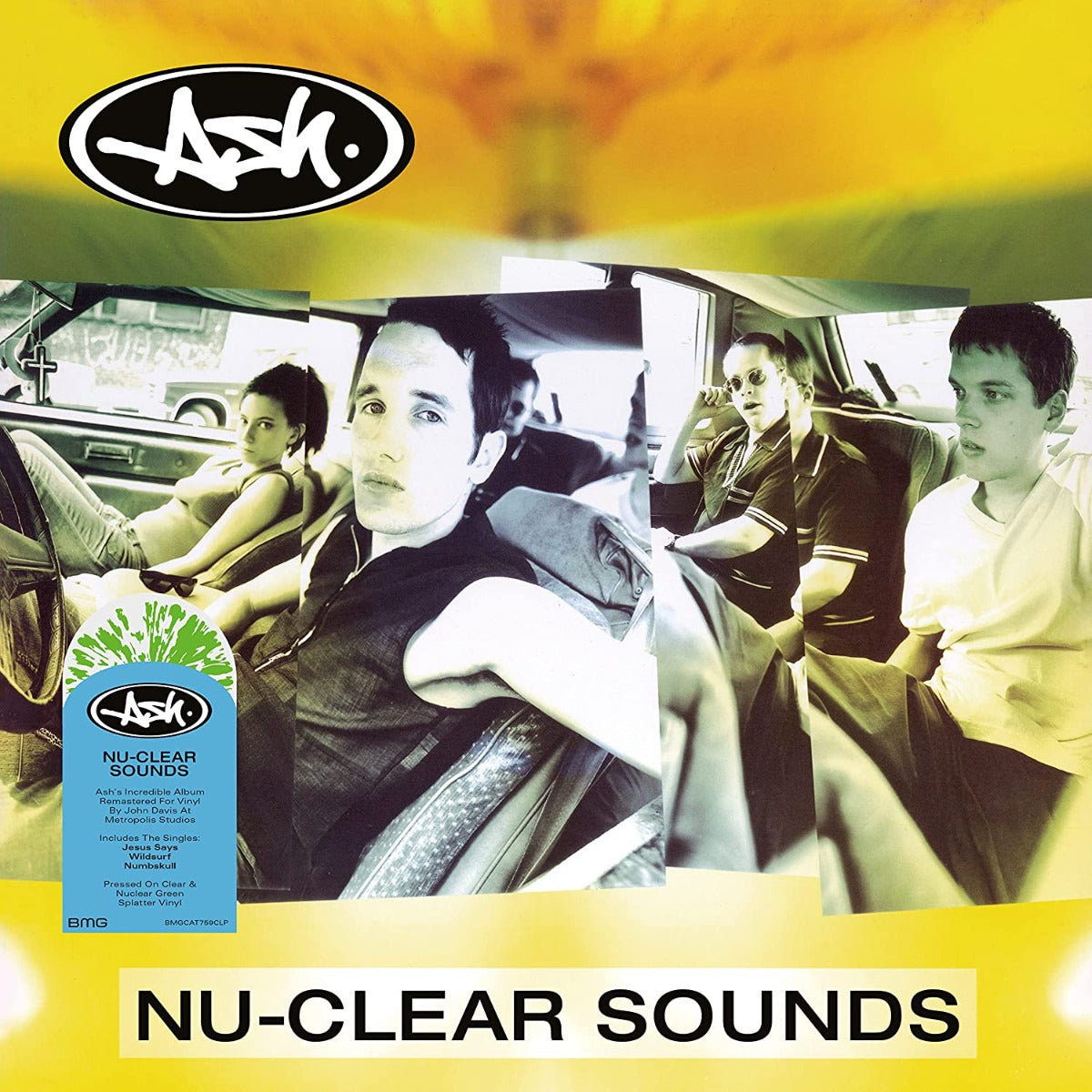 Ash - Nu-Clear Sounds - Limited Edition Green Splatter Vinyl