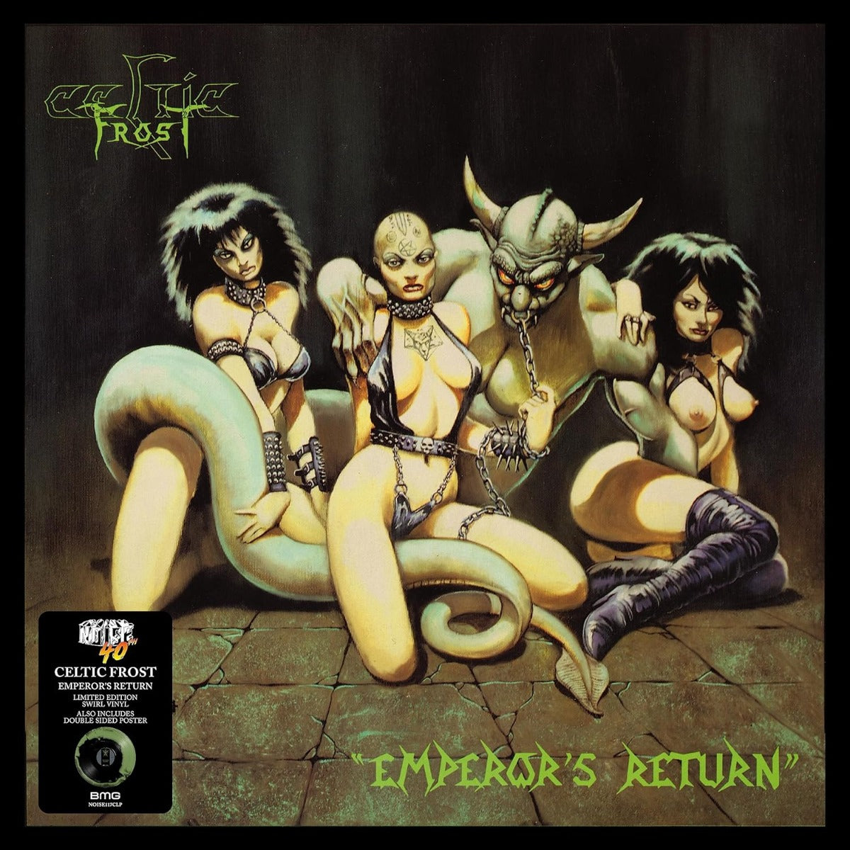 Celtic Frost - Emperors Return - Limited Edition Green/Black Swirl Vinyl