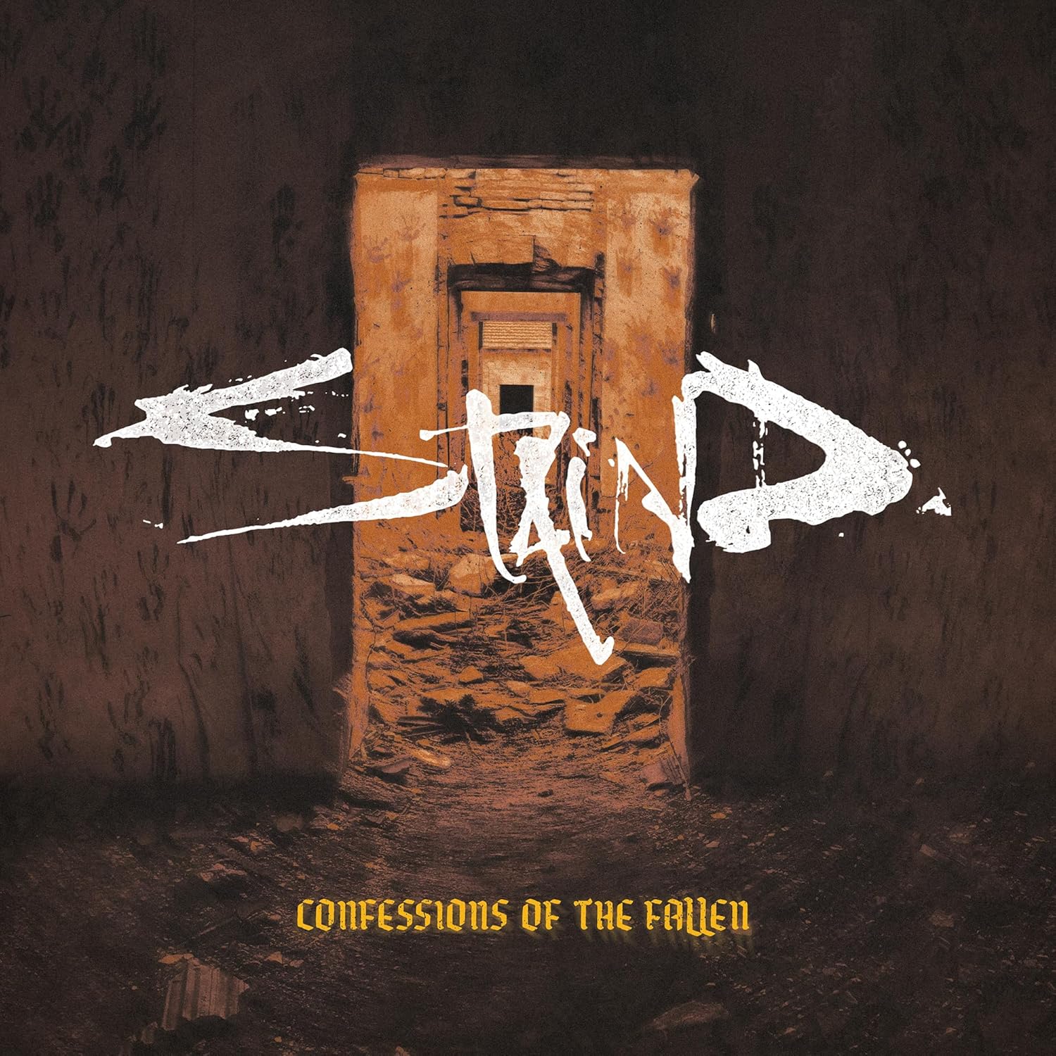 Staind - Confessions Of The Fallen - Indie Exclusive Translucent Orange/Black/White Splat