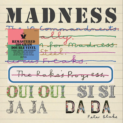 Madness - Oui Oui Si Si Ja Ja Da Da - Expanded Edition 2LP Vinyl